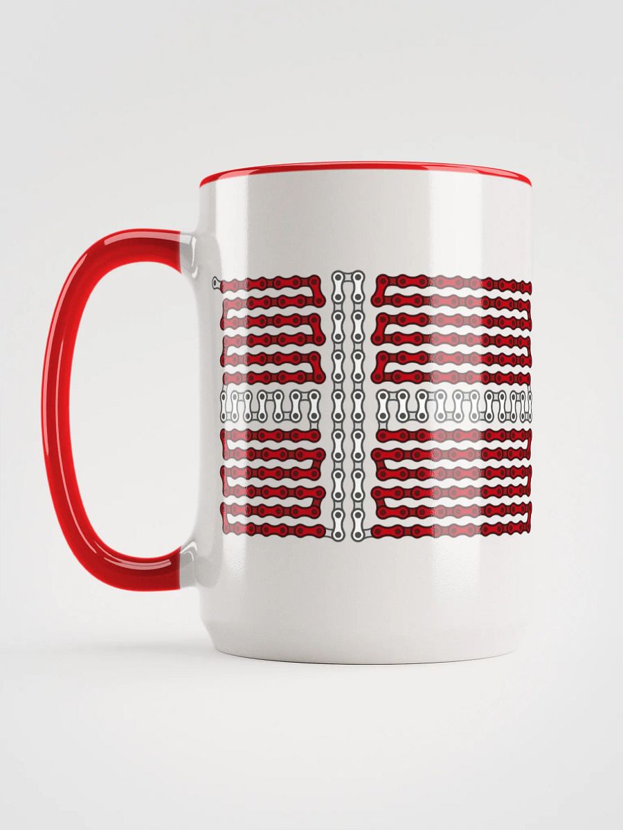 Denmark Bike Chain Flag Coffee Mug product image (3)