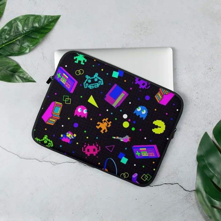 8-Bit Memories Laptop Sleeve product image (1)
