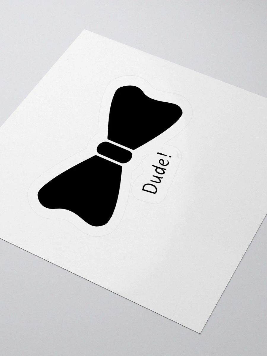 Dudish bow tie design sticker 013 product image (3)