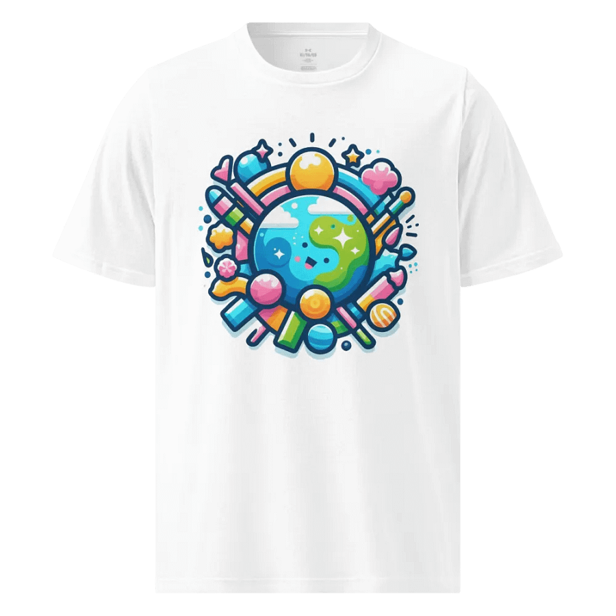 Cheerful Globe Creativity Illustration Print product image (1)