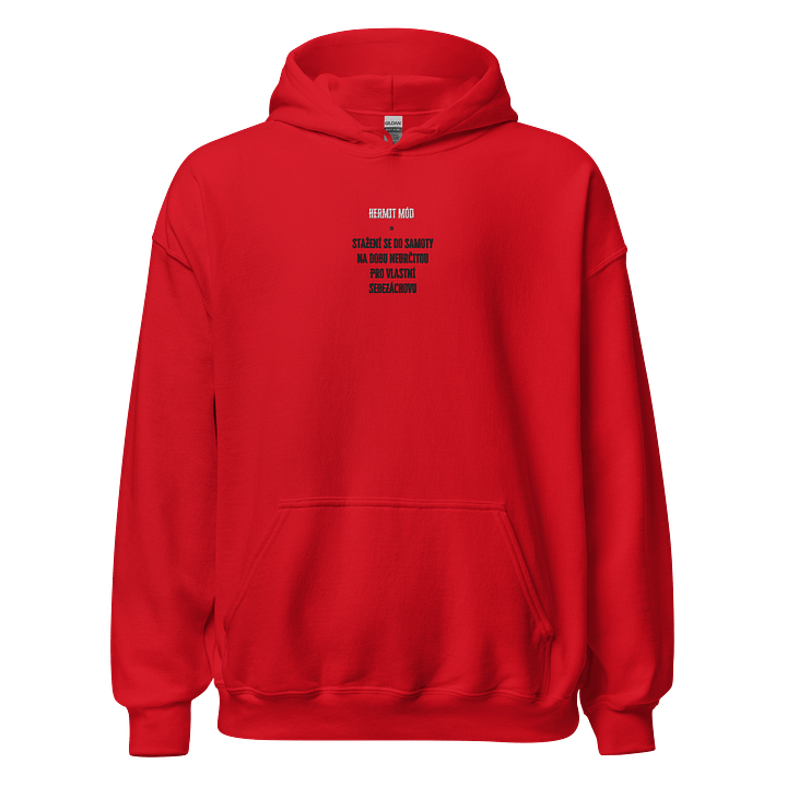 Hermit mód Red Hoodie product image (2)