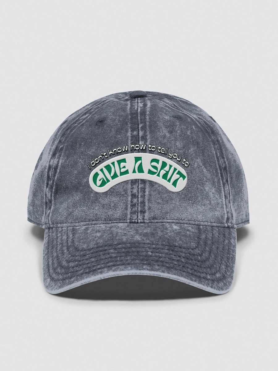 GIVE A SH*T vintage wash dad hat product image (23)