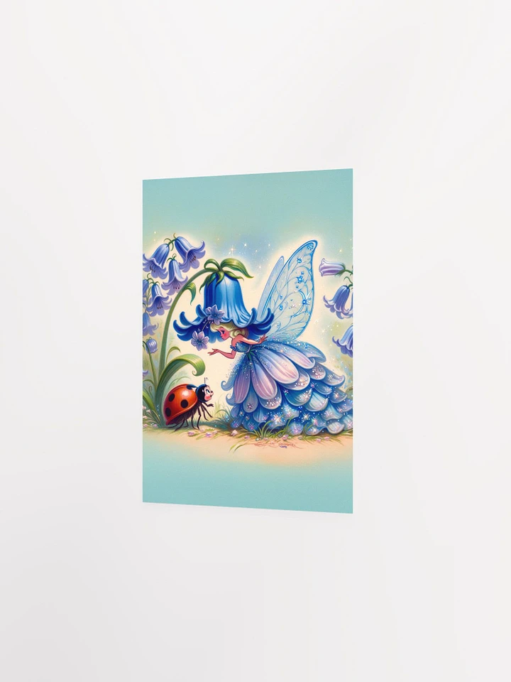 Bluebell Flower Fairy and Ladybug Premium Matte Poster product image (17)