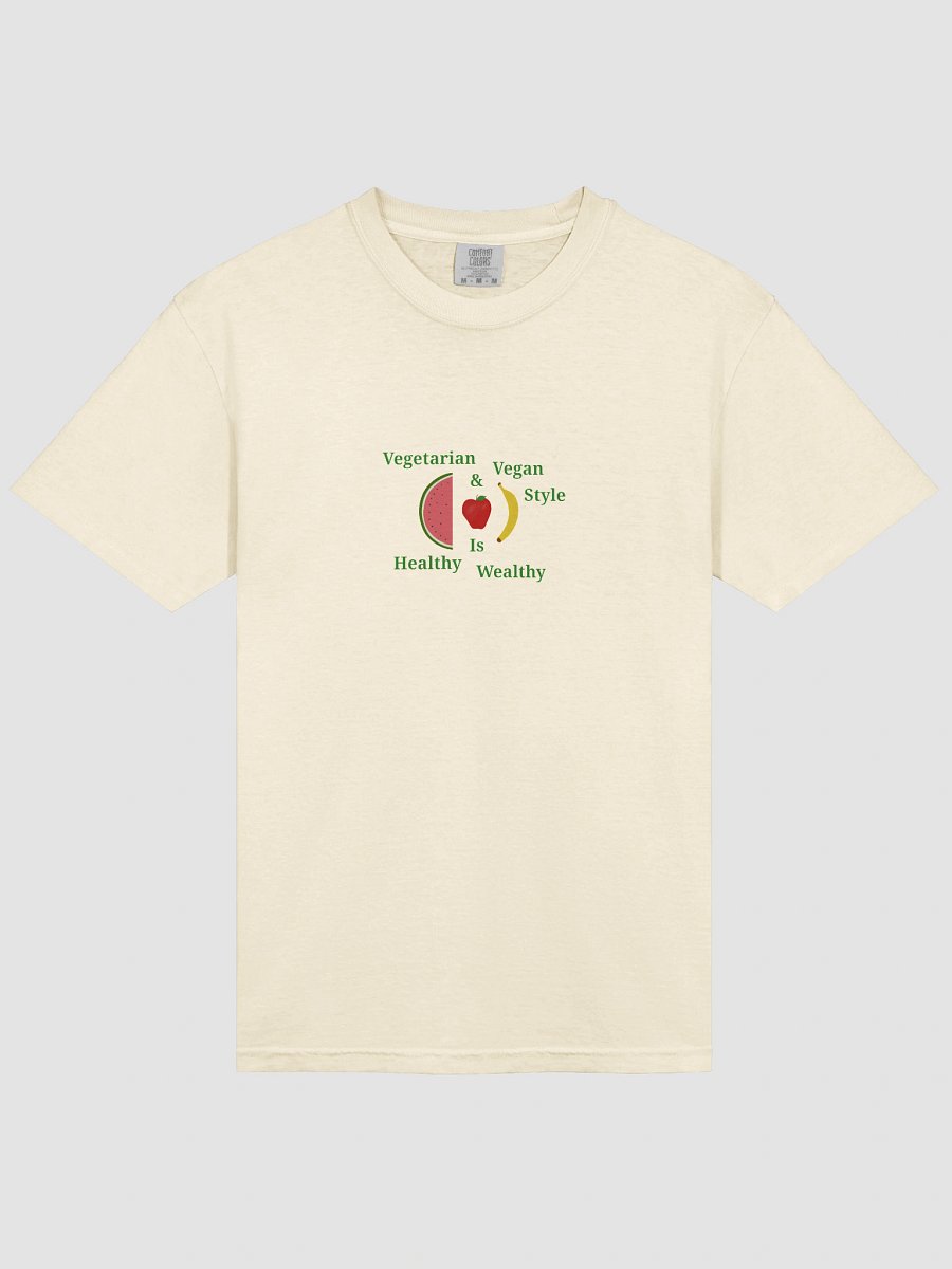 Healthy & Wealthy Plant-Based T-Shirt product image (3)