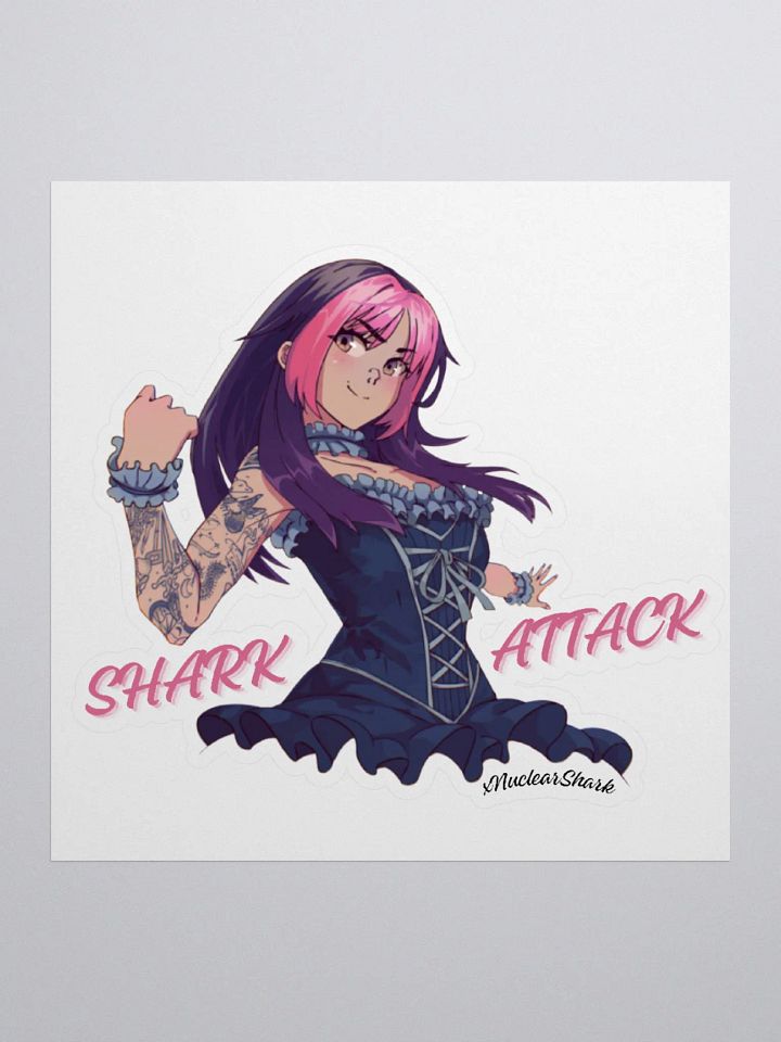 Shark Attack Sticker product image (1)