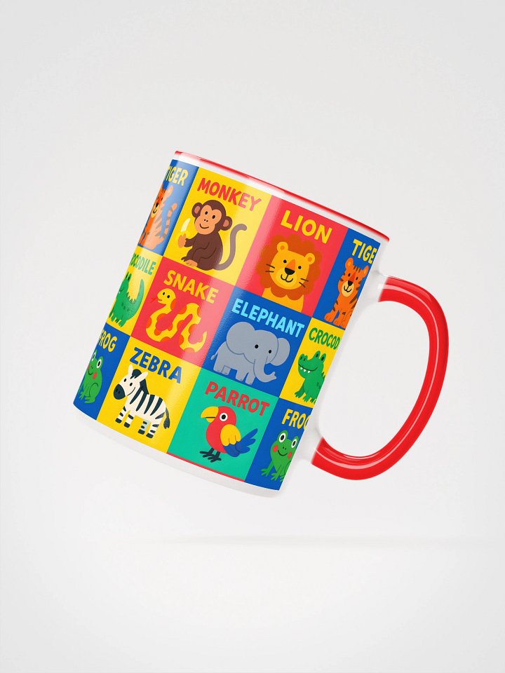 Wildlife Colorful Cartoon Ceramic Mug product image (3)