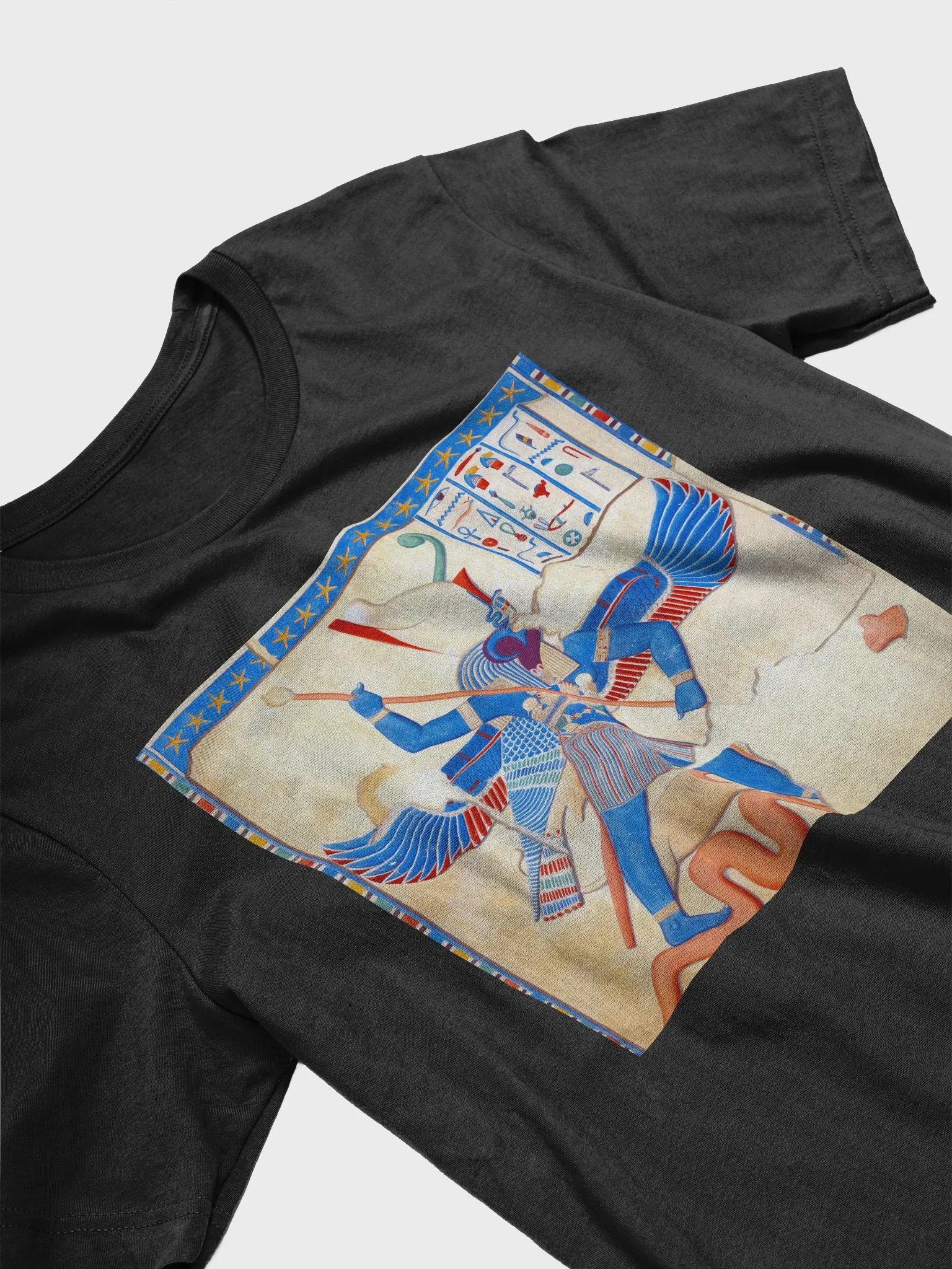 Seth Slaying a Serpent Ancient Egypt Art Unisex T-Shirt product image (3)