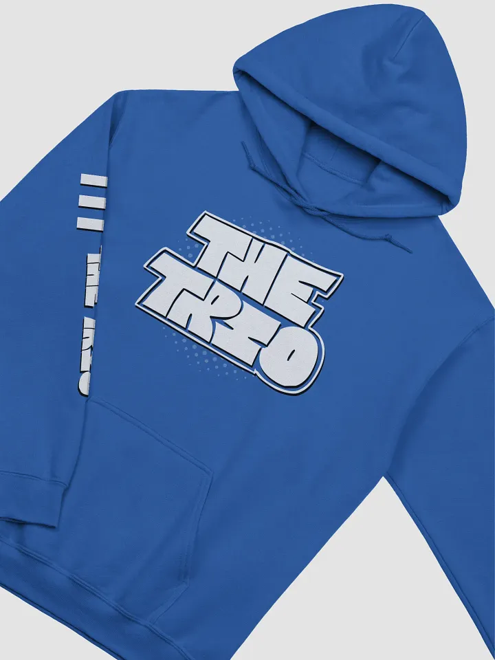 The Trio White Logo Hoodie product image (2)