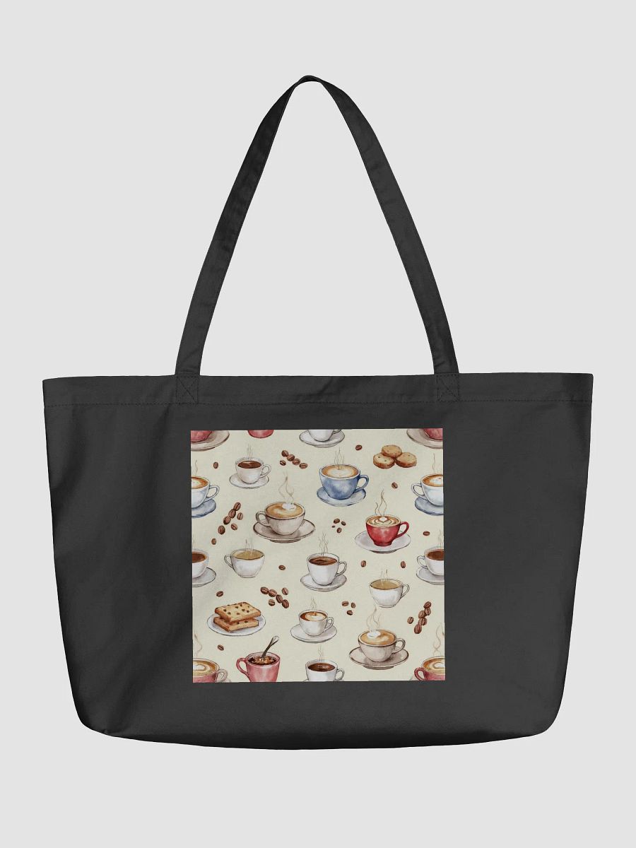 Pixxotia Brewed Elegance Organic Tote Bag product image (1)
