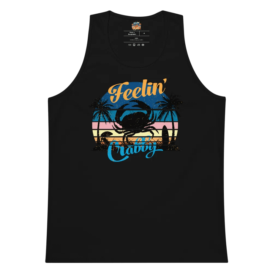 Feelin' Crabby - Man's Heritage Tank Top product image (8)