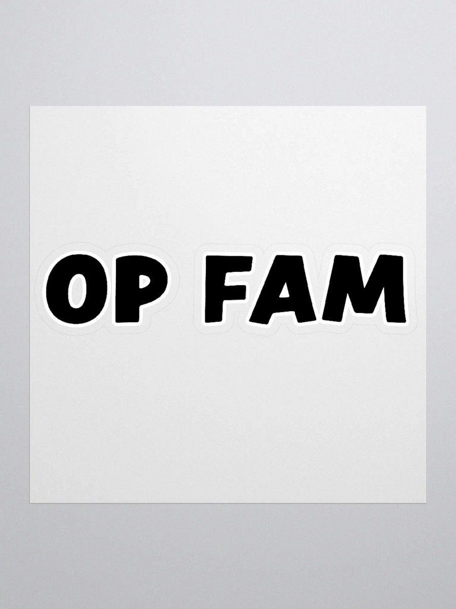 OP FAM sticker product image (1)
