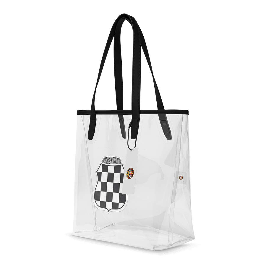 Checkered Guardian Clear Tote Bag product image (4)