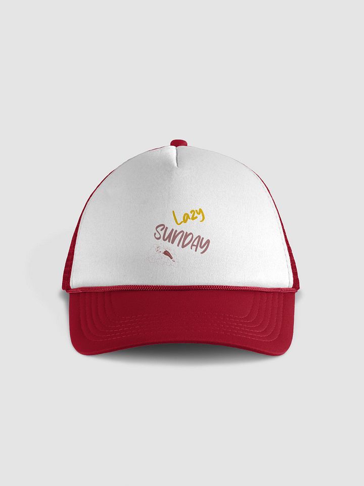 Lazy Sunday Foam Trucker Hat product image (1)