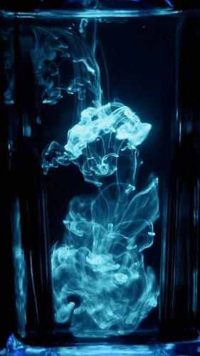 Harmala alkaloids fluorescing under UV