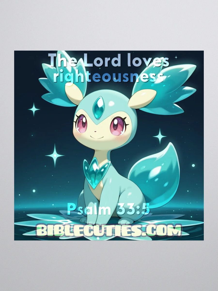 Bible Cuties Ruth - The Lord loves righteousness product image (1)