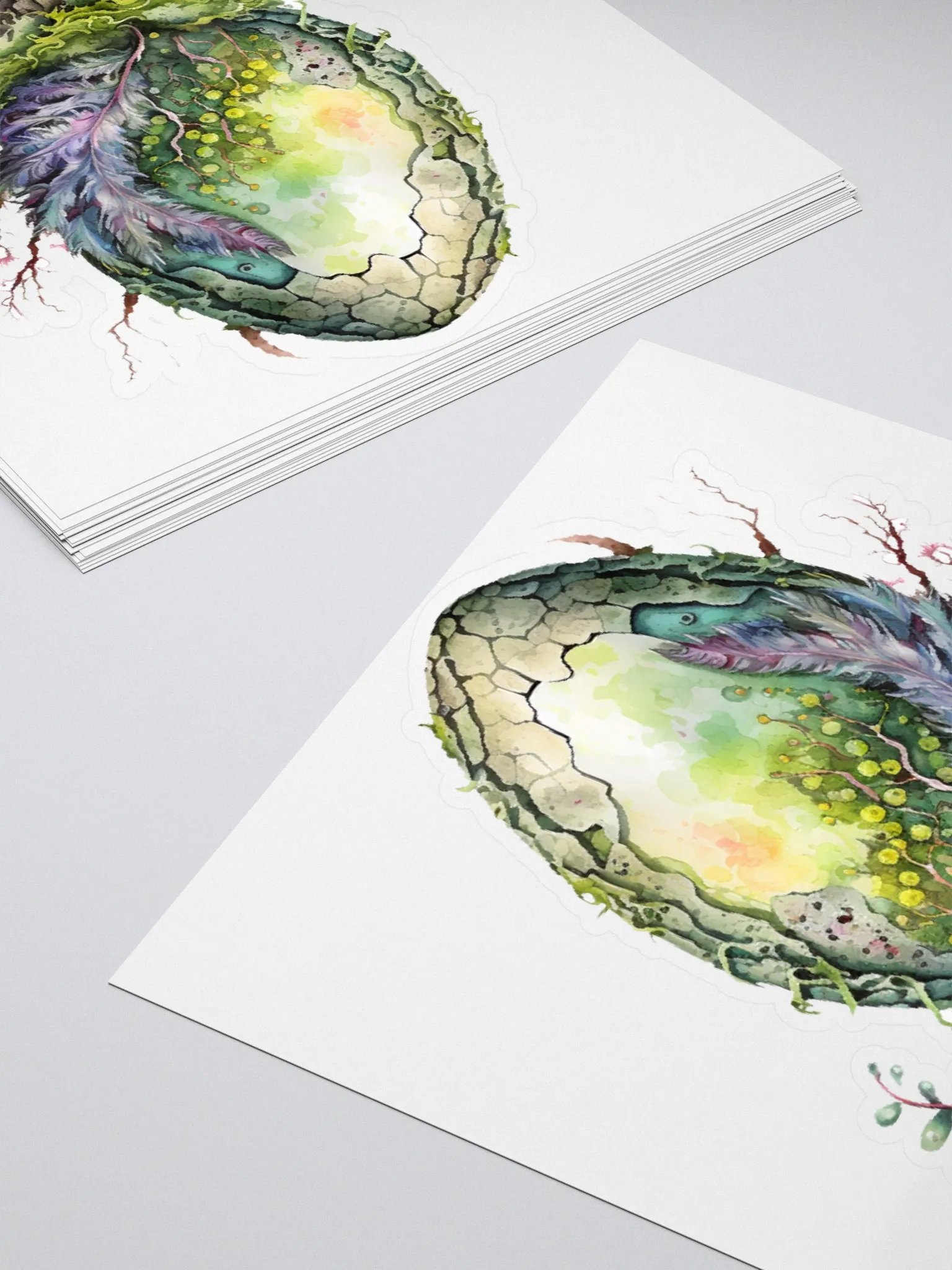 Dragon Egg Fantasy Kiss Cut Stickers product image (10)