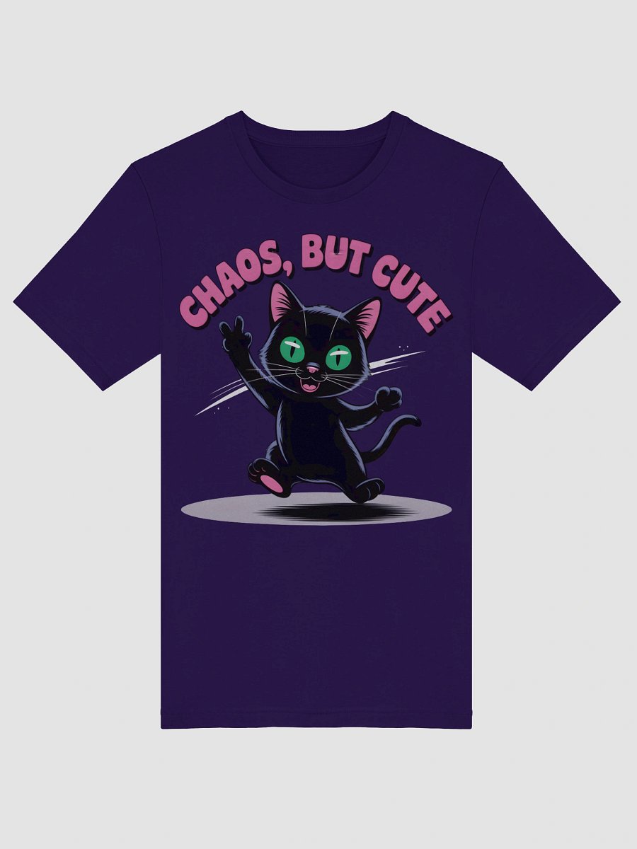 Chaos, But Cute - Bella+Canvas Supersoft T-Shirt product image (48)