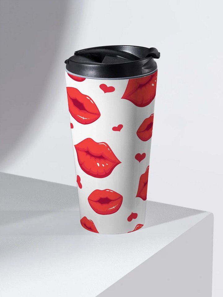 Kiss Me Quick Stainless Steel Travel Mug product image (2)