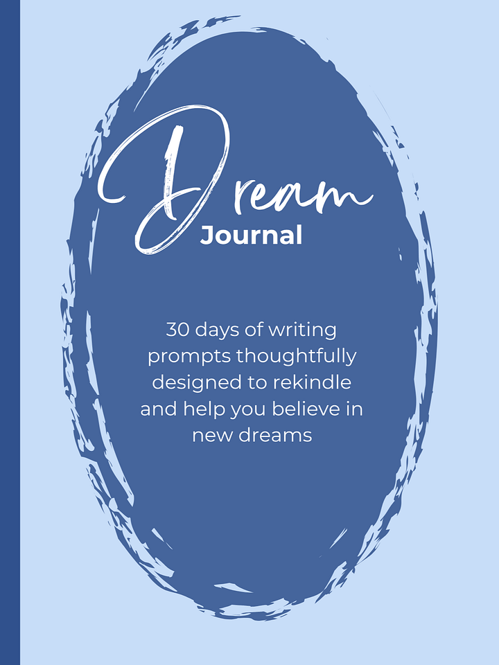 Dream Journal: 30 days of writing prompts (DIGITAL DOWNLOAD/ PRINTABLE) product image (1)
