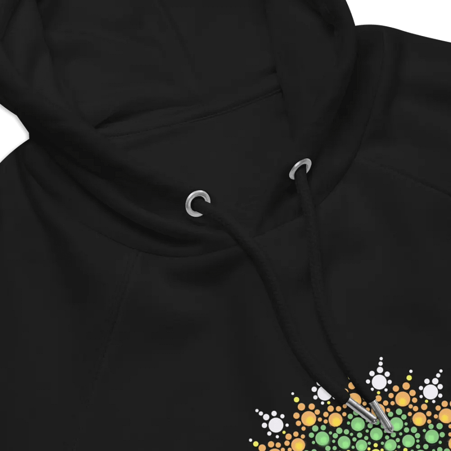 Pastel Dot Mandala Unisex Eco Hoodie product image (9)