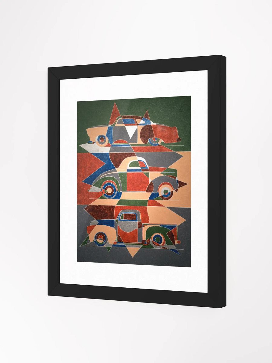 A Century of Rides Print Framed product image (4)