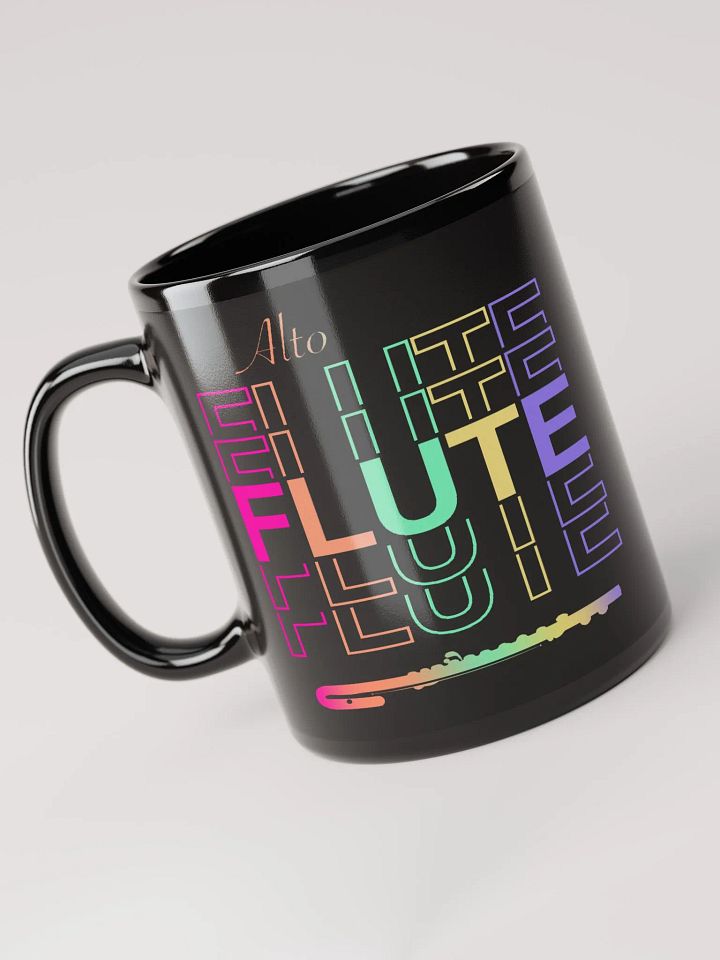 Symmetrical Flute Graphic Mug - Alto Flute product image (2)