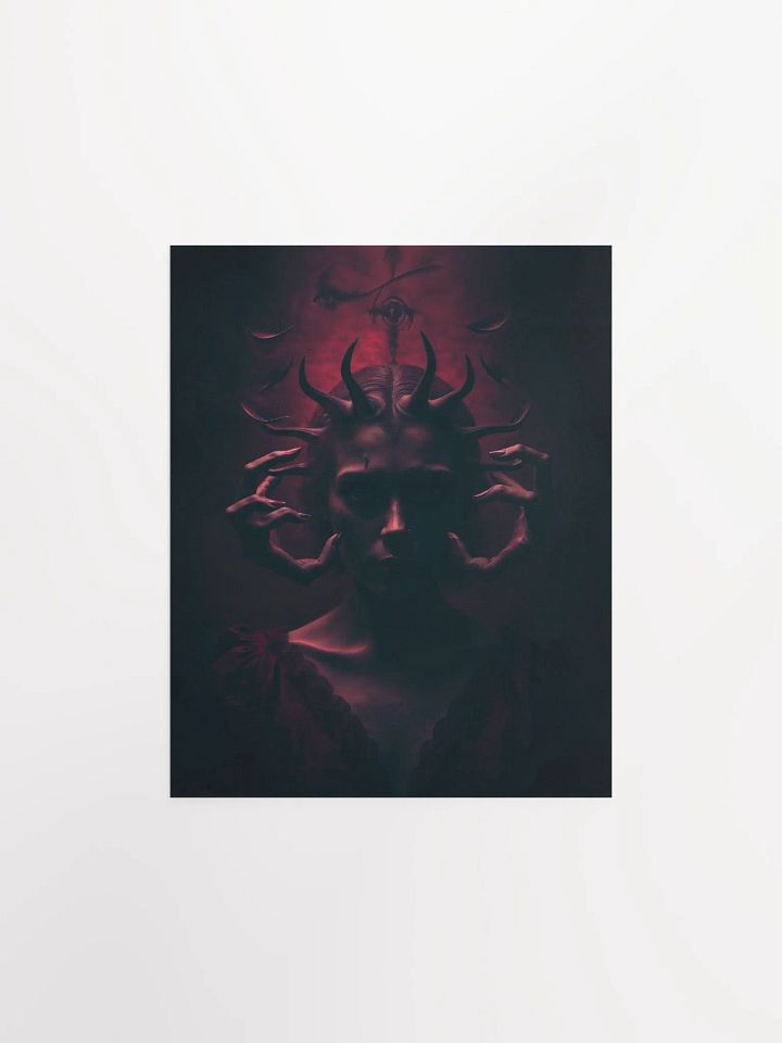 Shadowed Horns Matte Poster product image (2)