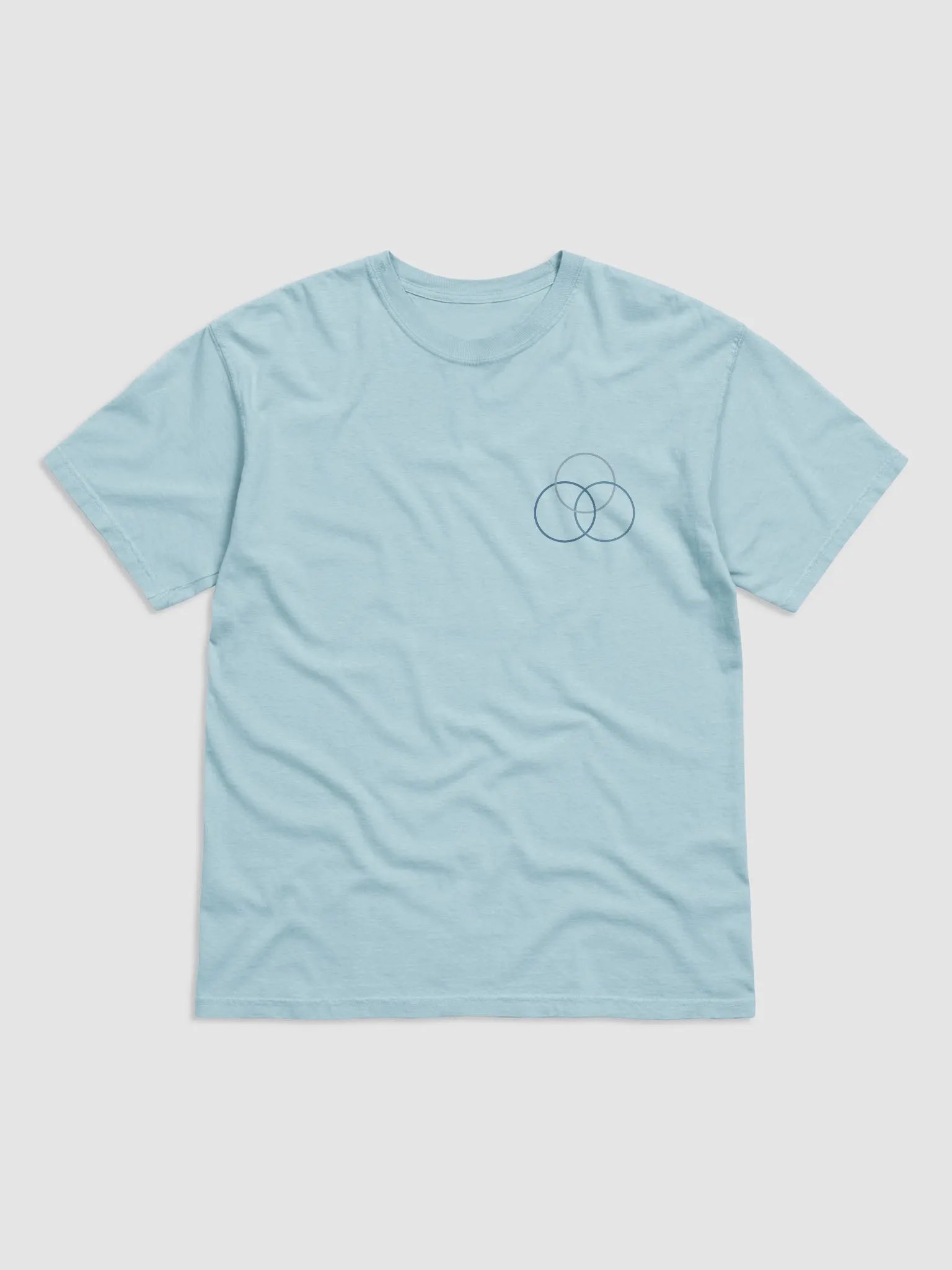 Kalkstein Chiropractic Comfort Colors Blue Logo Tee product image (18)