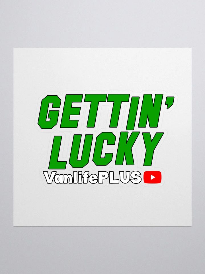 Gettin' Lucky STICKER product image (1)