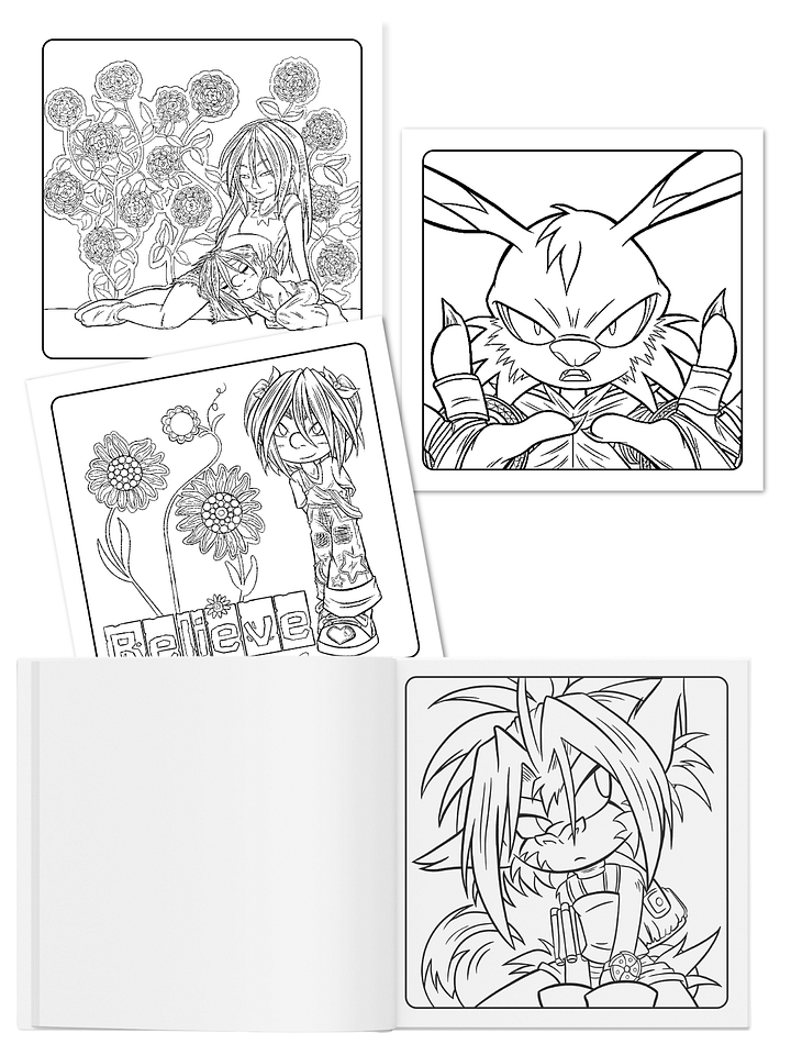 The Mannamong Coloring Book 1 product image (2)