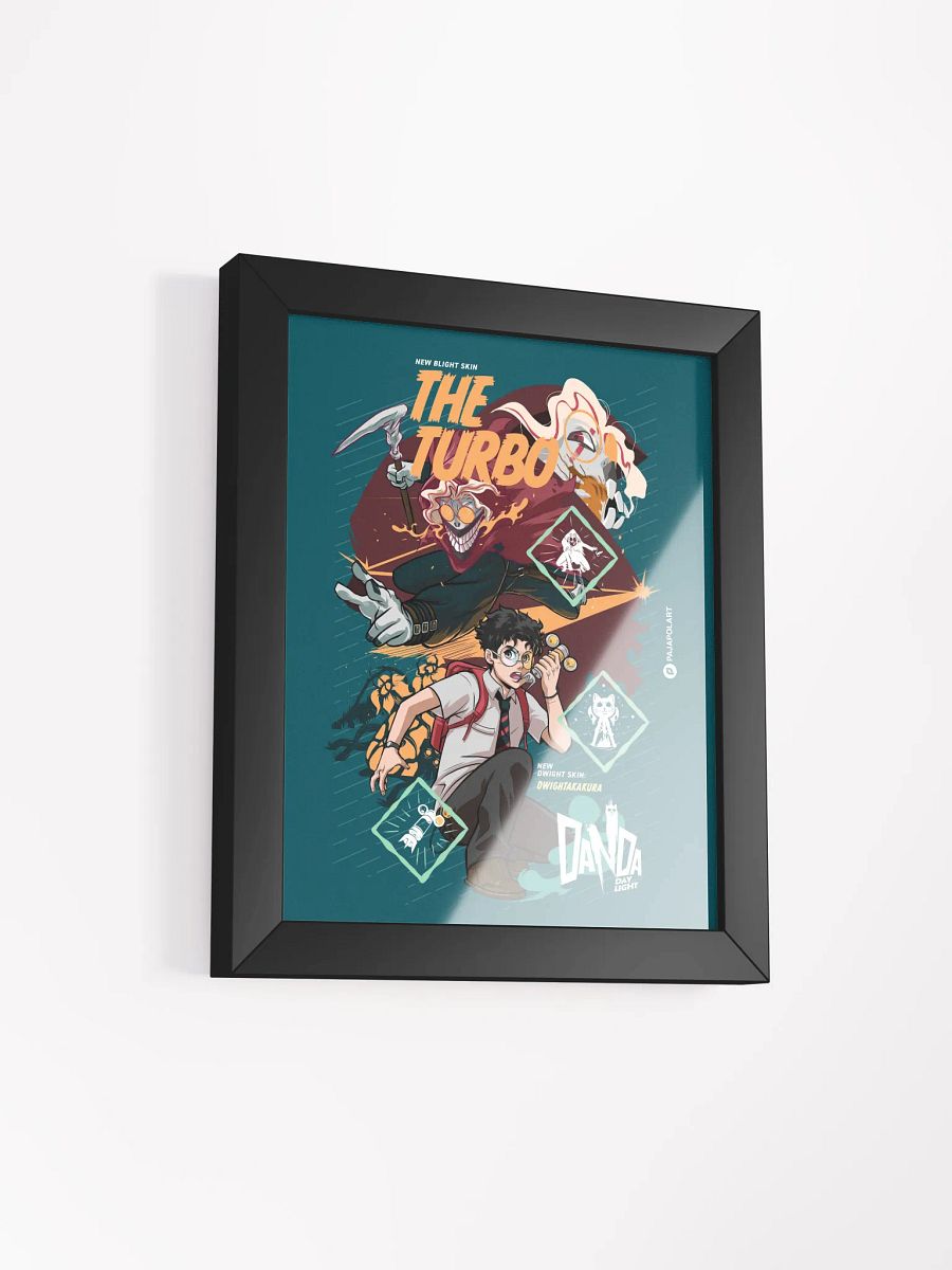 The Turbo Blight and Dwight Takakura Skins - Framed Poster product image (4)
