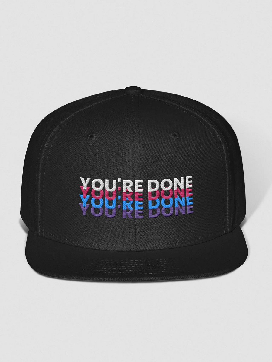 You're Done Snap Back product image (1)