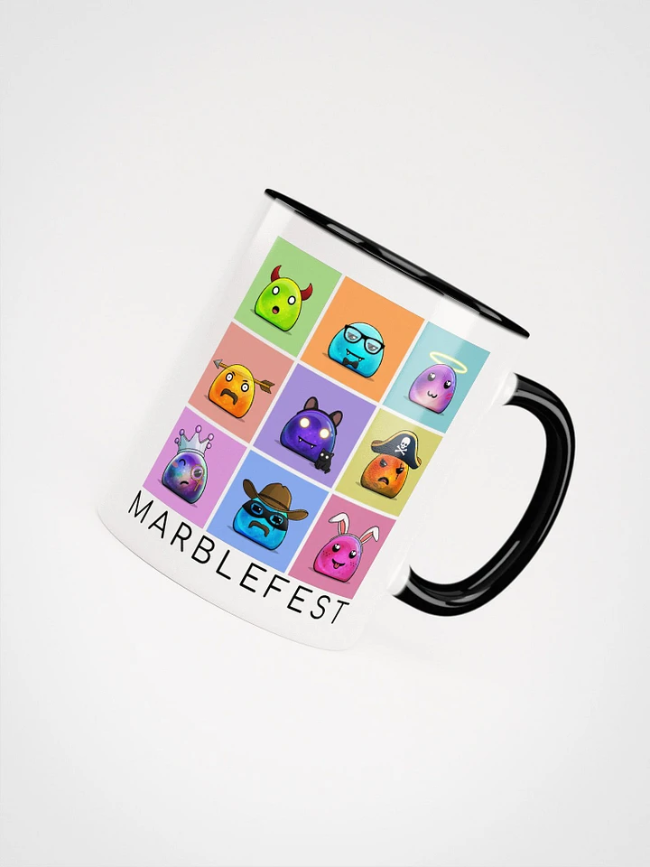 Marble Fest 50 - Mug (White w/ Black) product image (1)
