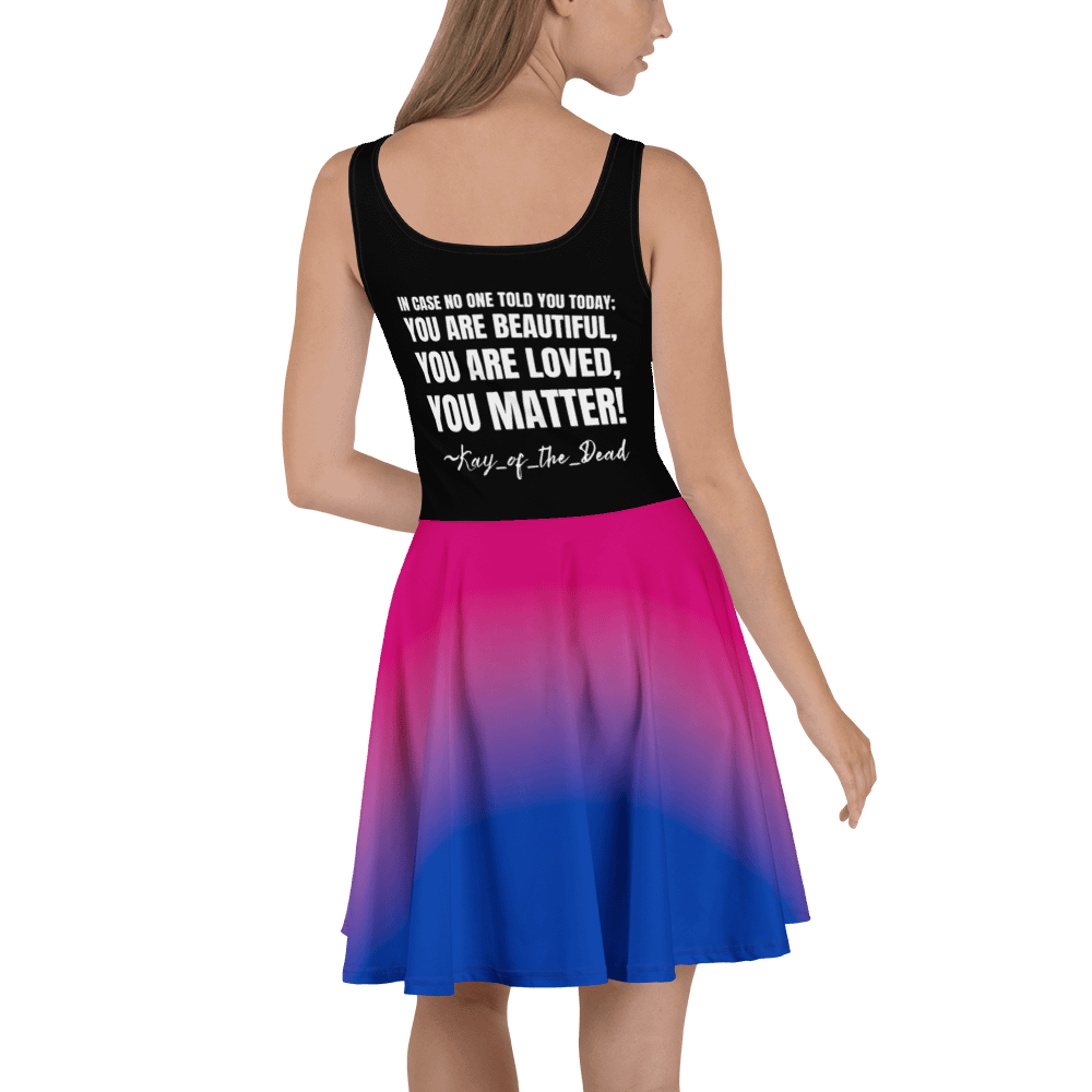 Kay_of_the_Dead Pride Logo Dress With Bisexual Pride Skirt product image (4)