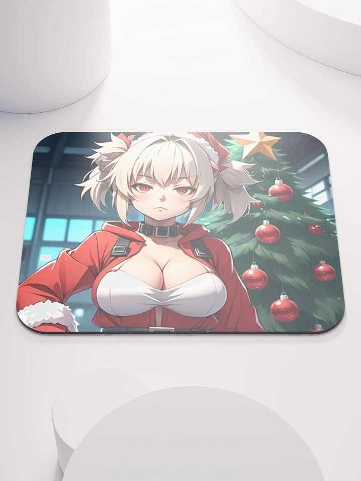 Santa-themed Anime Mouse Pad product image (2)