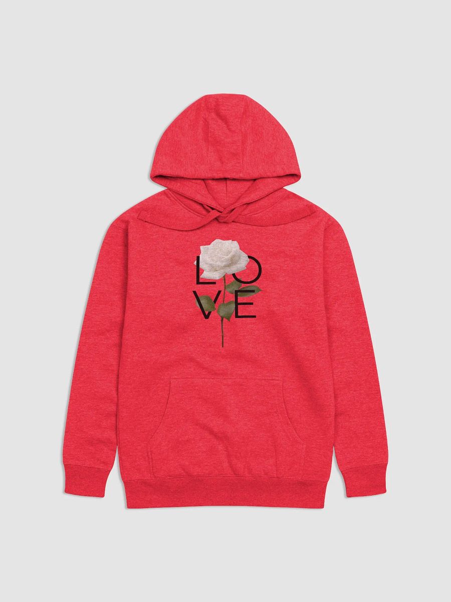 'Love' White Rose Hoodie product image (1)