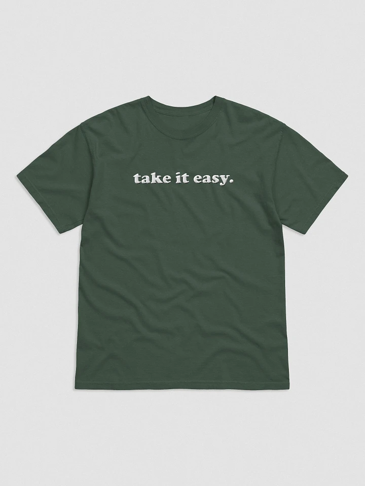 take it easy (embroidered t shirt) product image (1)