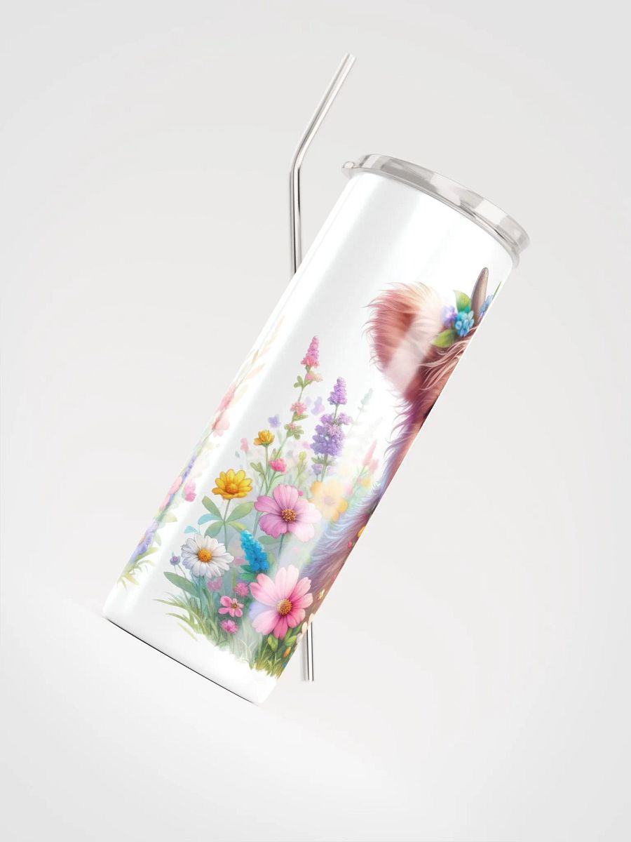 Whimsical Highland Cow Stainless Steel Tumbler product image (5)