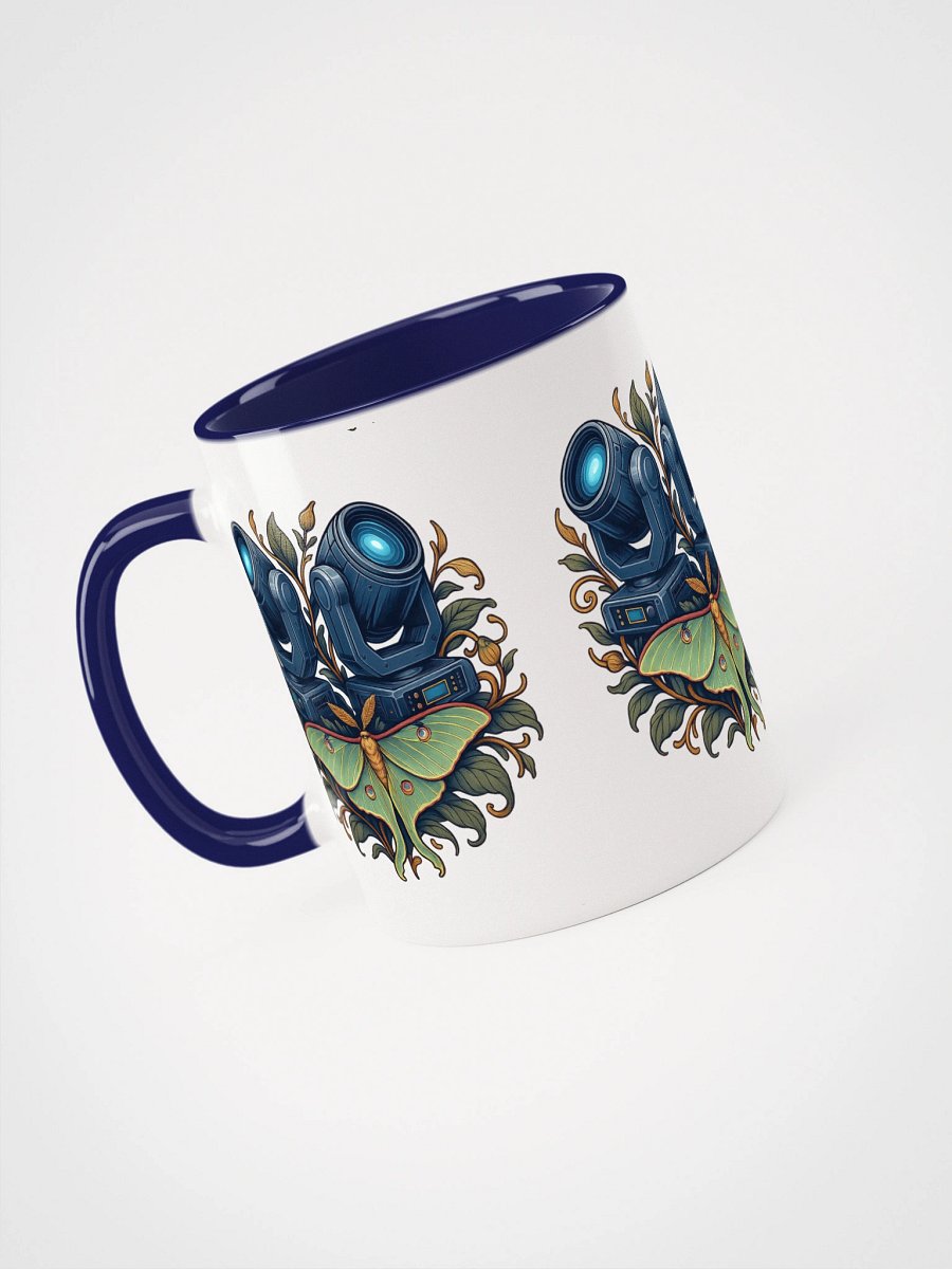 Theatrically Jerry: "Luna Moth" Moving Head Light Ceramic Mug product image (3)