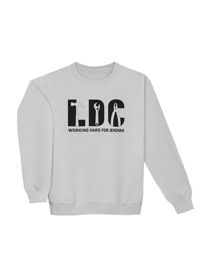 LDC "Working Hard for Jehovah" Crewneck Sweatshirt product image (2)