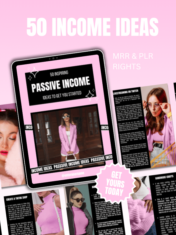 MRR/PLR Passive Income eBook product image (1)