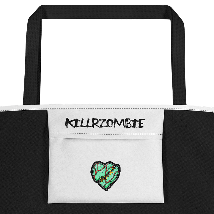 Glowing Eyes Zombie All-Over Tote Bag product image (2)