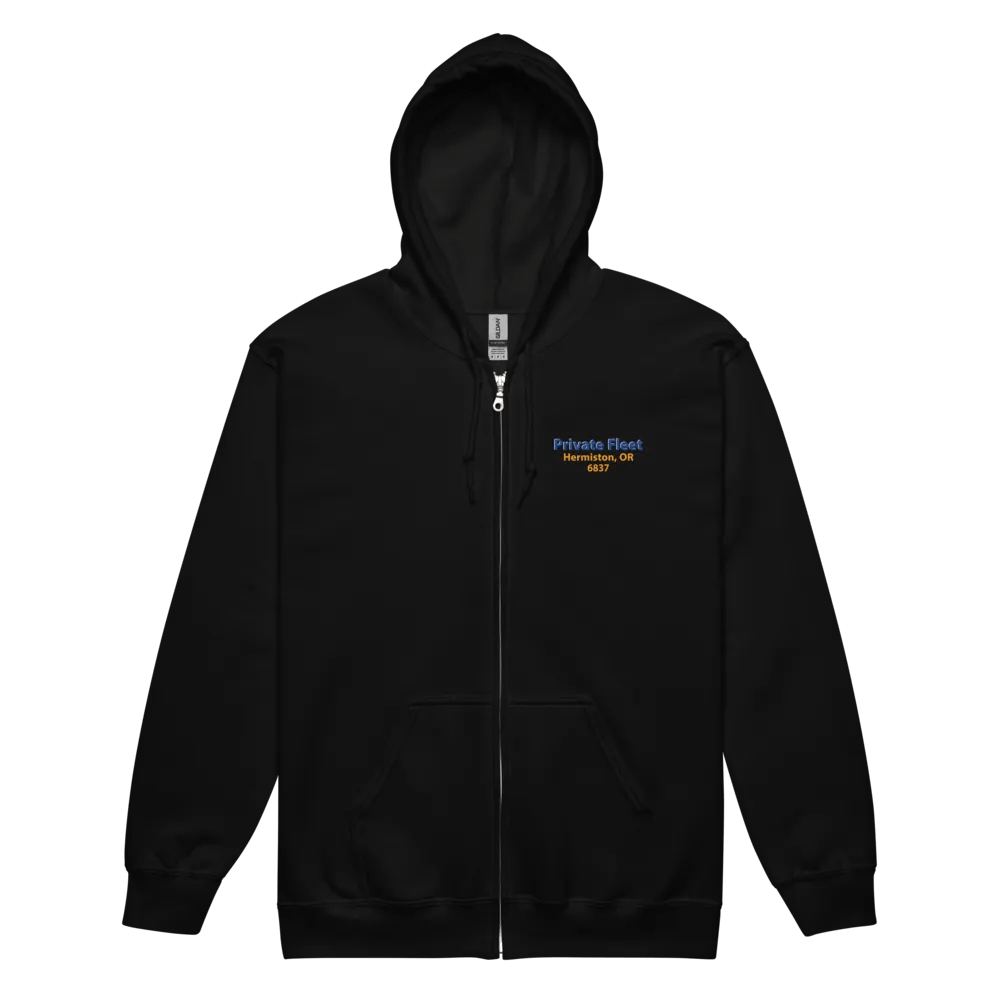 6837 Hermiston Walmart Private Fleet Zip-up product image (4)