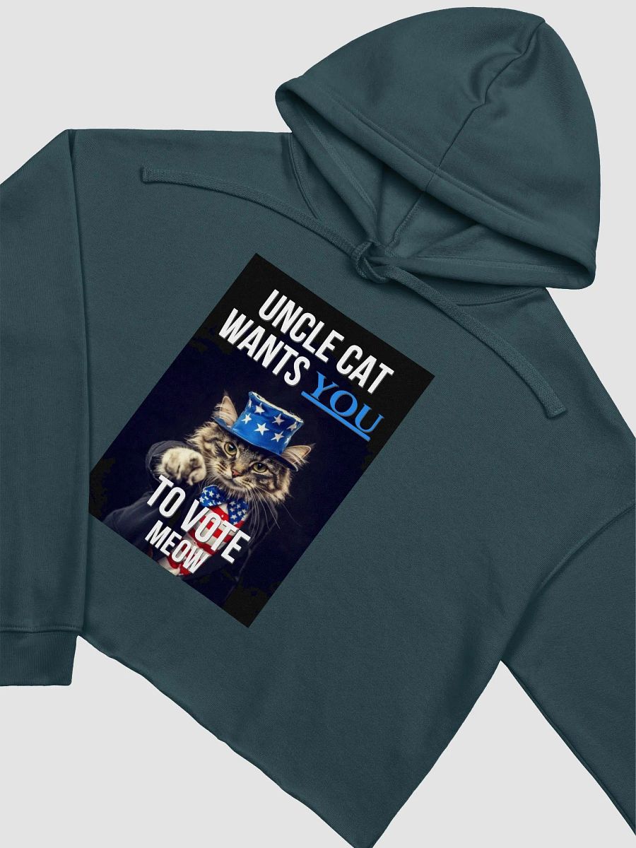 Uncle Cat Cropped Hoodie product image (8)