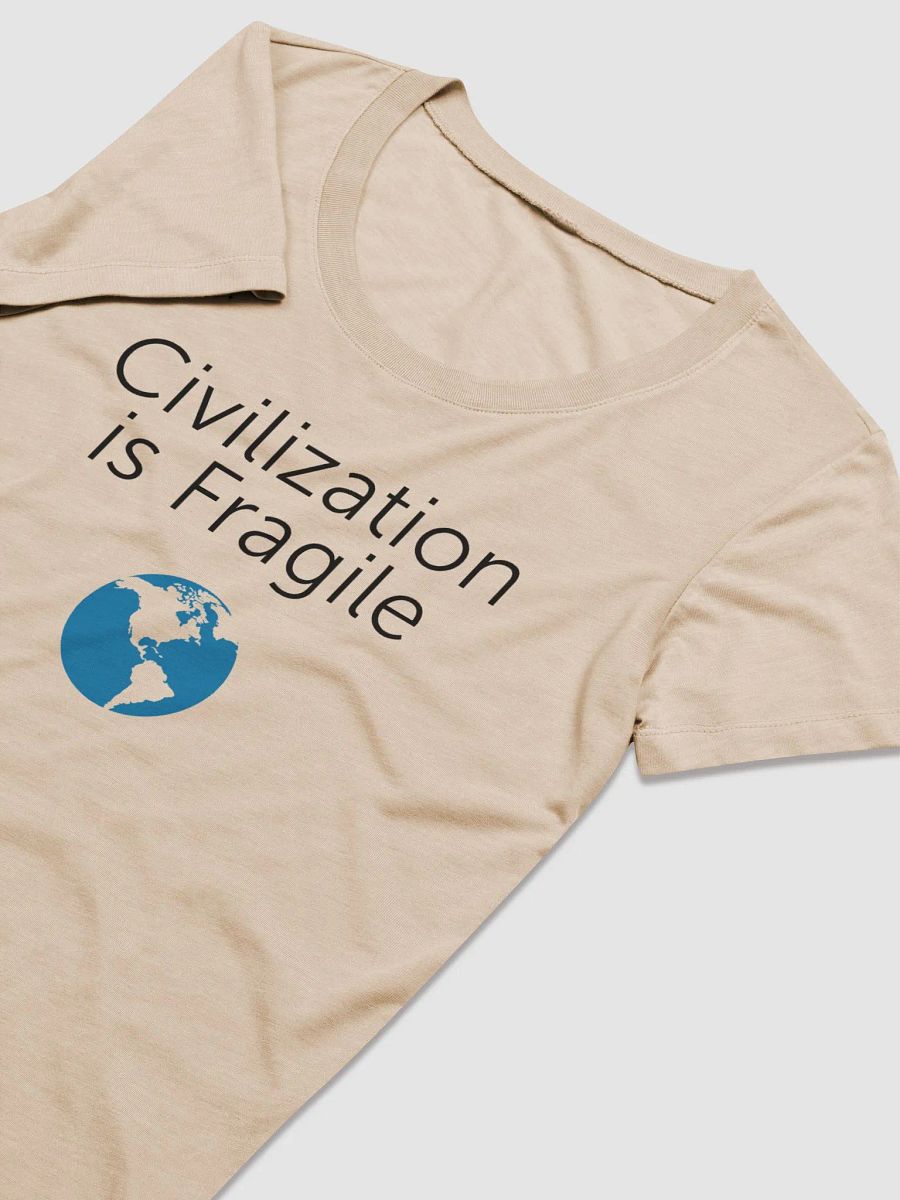 CIVILIZATION IS FRAGILE Women's SHORT SLEEVE T-SHIRT product image (14)