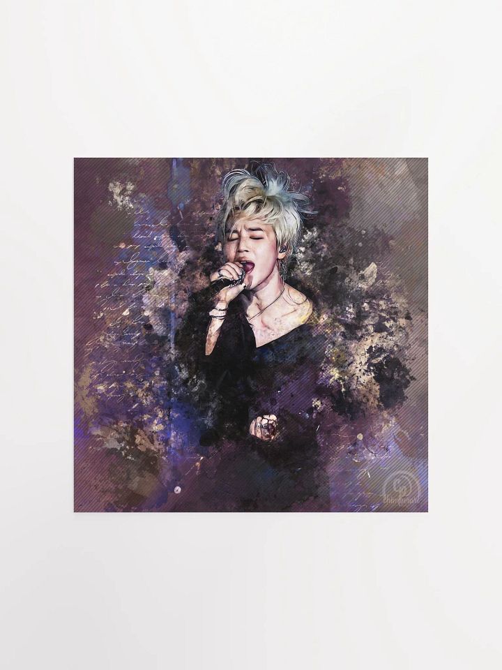 BTS - Jimin - Pure Devotion Print (Unframed) - Designed by ChimberArt product image (3)