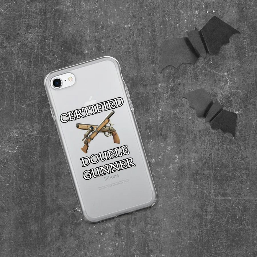 Certified Double Gunner iPhone Case Clear product image (6)