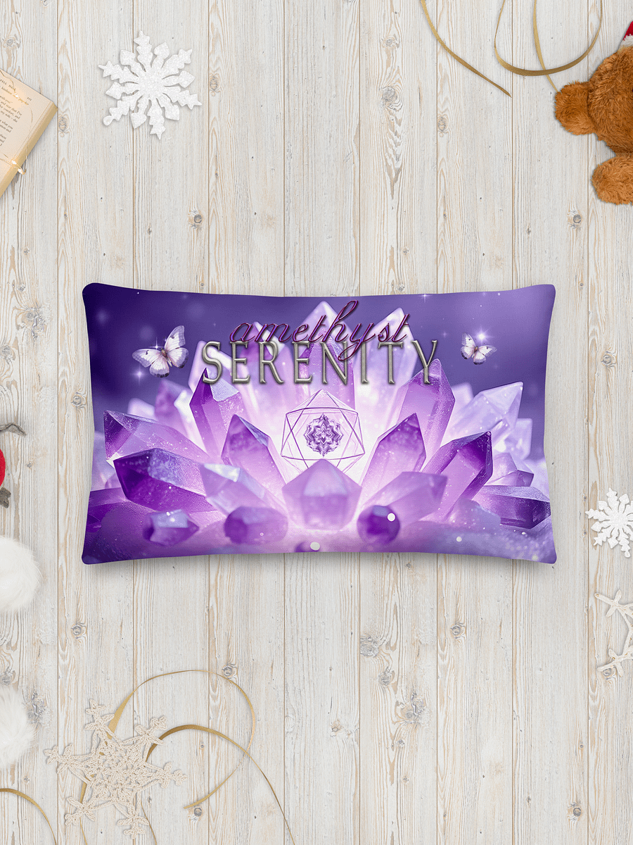 Amethyst Healing Grid Pillow product image (5)