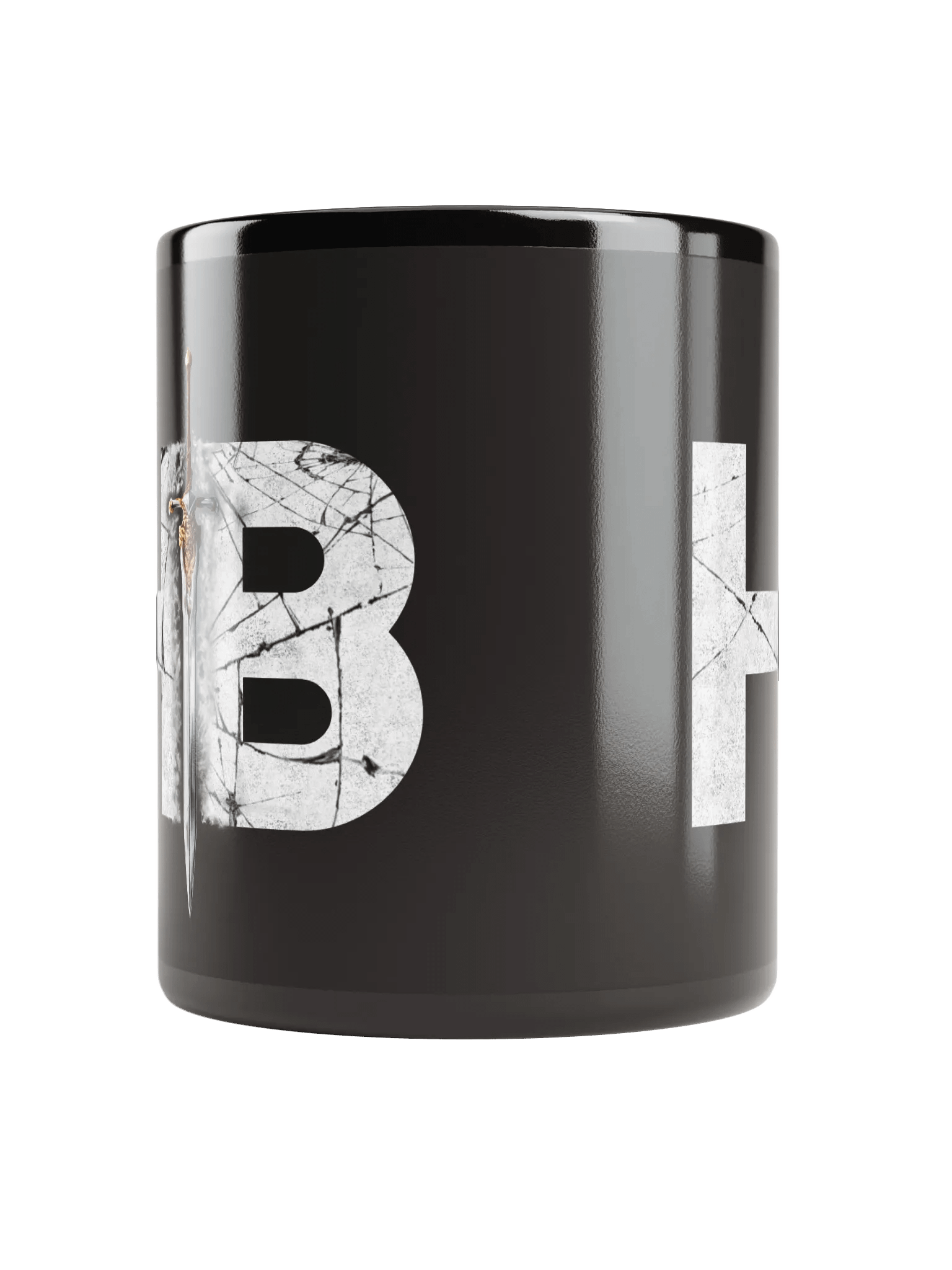Hazeblade Classic Black Glossy Mug product image (5)