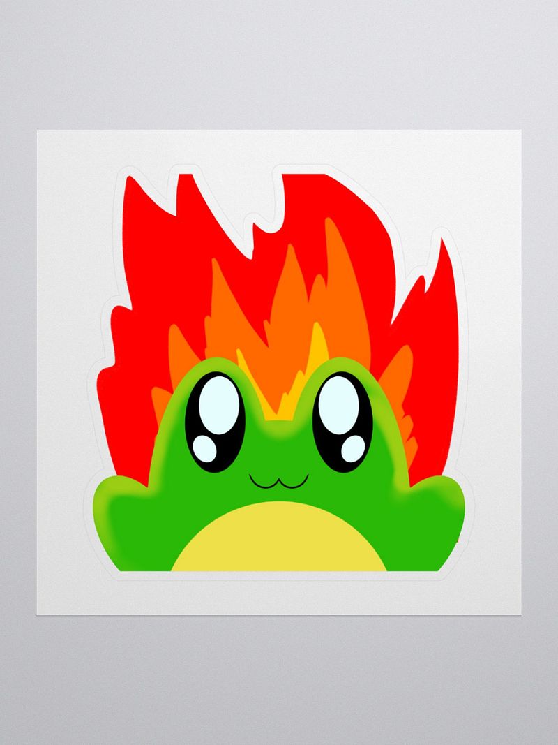 Burning frog
